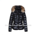 Hood Down-filled bulle down jacket pour les femmes